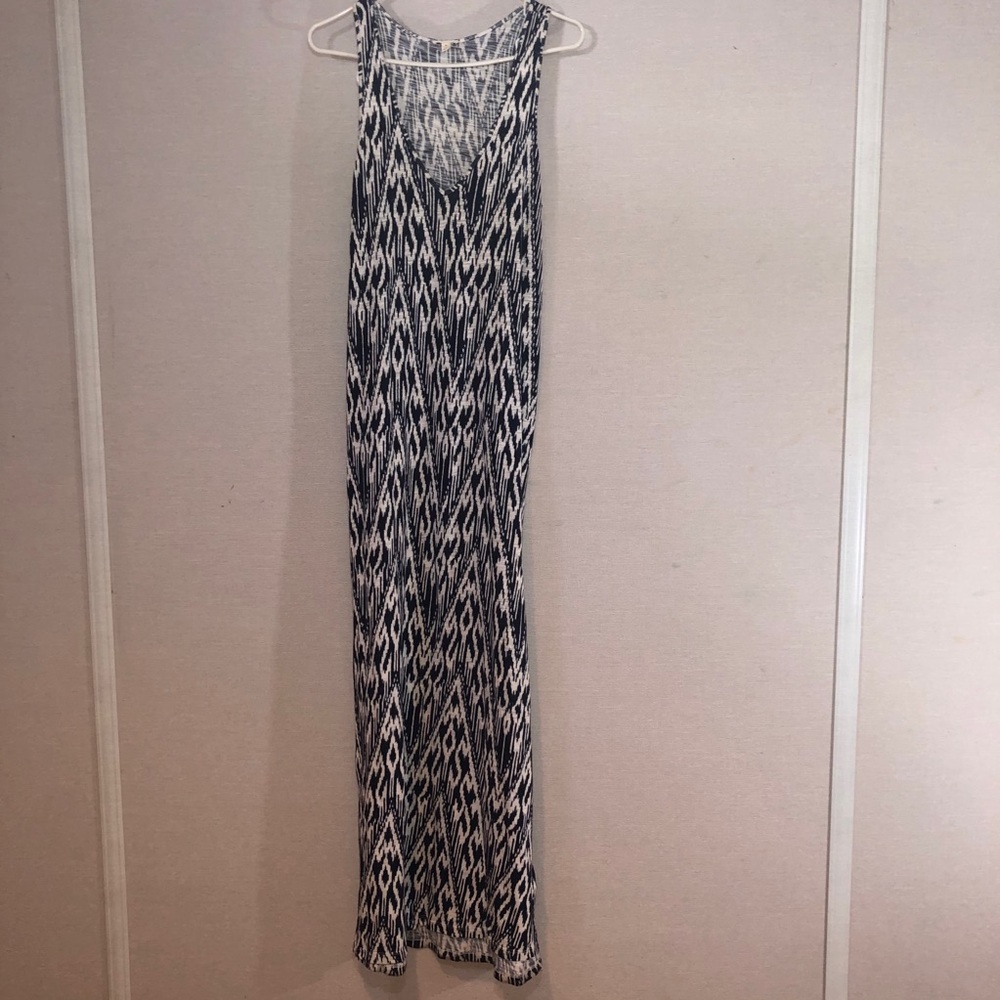 Soft Joie Women’s Blue Racerback Tank Maxi Dress M